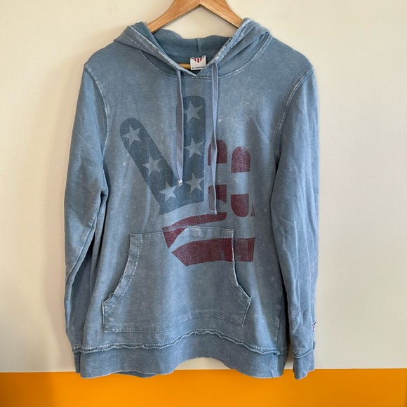 JUNK FOOD peace sign hoodie . ✌🏻 - Picture 2 of 5